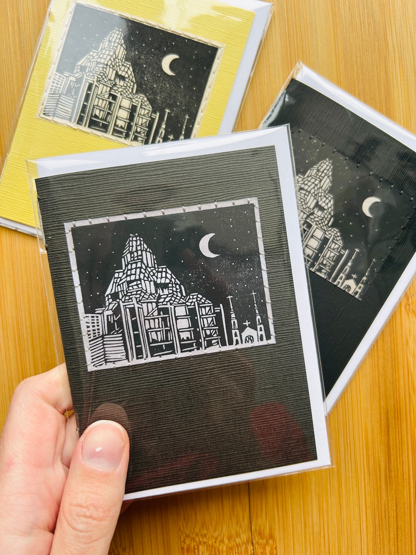 National Gallery of Canada - Original Linocut Art Card (Individual)