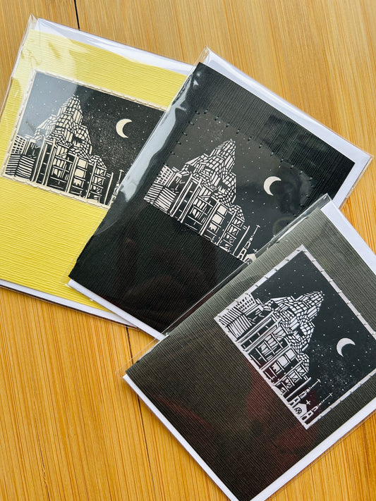 National Gallery of Canada - Original Linocut Art Card (Individual)