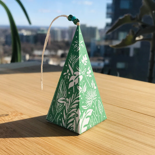 Jungle - Hand-Printed Paper Ornament (DIY)