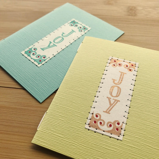 Joy - Original Linocut Art Card (Individual)